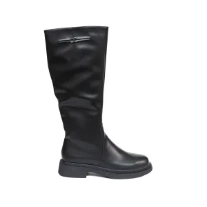 Cizme damă din piele naturală, Pass Collection - 4900 Negru Box