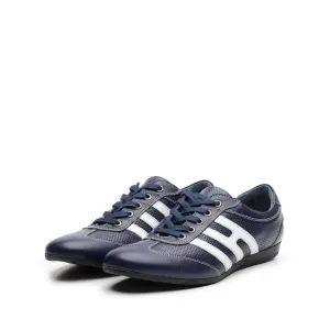 Pantofi sport dama din piele naturala, Leofex- 552 S Blue box