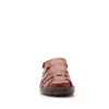 Sandale barbati din piele naturala,Leofex - 141 cognac box