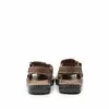 Sandale barbati din piele naturala, Leofex- 141 cognac inchis box
