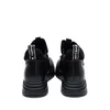 Sneakers damă din piele naturală - 3301 Negru Box Velur