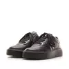 Sneakers damă din piele naturală, Leofex - 365 Negru Box